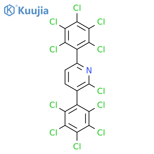 3,6-Bis(perchlorophenyl)-2-chloropyridine structure