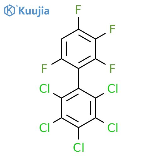 2,3,4,5,6-Pentachloro-2',3',4',6'-tetrafluorobiphenyl structure