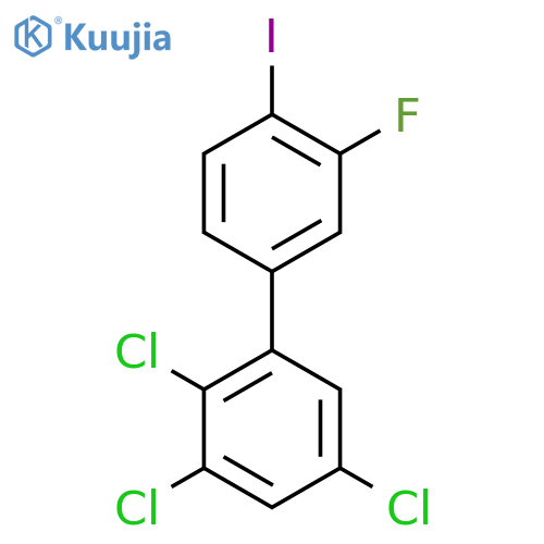 3'-Fluoro-4'-iodo-2,3,5-trichlorobiphenyl structure