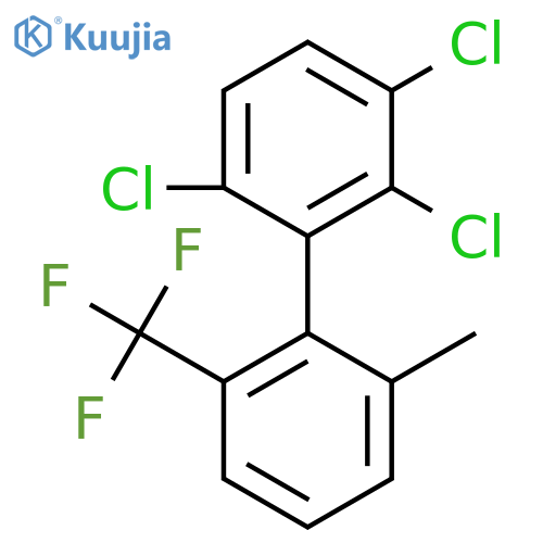 2'-Methyl-2,3,6-trichloro-6'-(trifluoromethyl)biphenyl structure