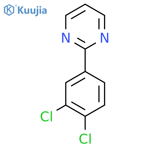 2-(3,4-Dichlorophenyl)pyrimidine structure