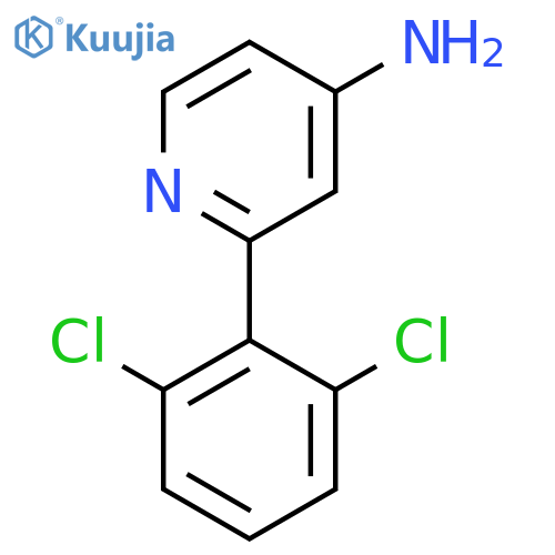 4-Amino-2-(2,6-dichlorophenyl)pyridine structure