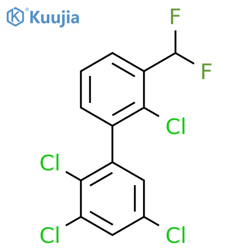 3'-(Difluoromethyl)-2,3,5,2'-tetrachlorobiphenyl structure