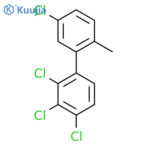 2'-Methyl-2,3,4,5'-tetrachlorobiphenyl structure