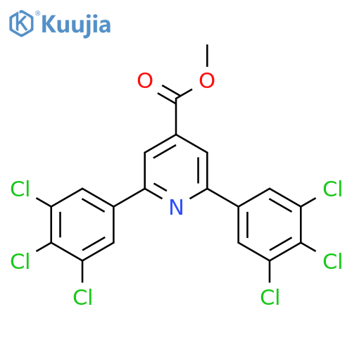 Methyl 2,6-bis(3,4,5-trichlorophenyl)isonicotinate structure
