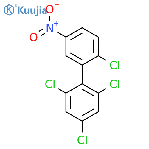 5'-Nitro-2,4,6,2'-Tetrachlorobiphenyl structure