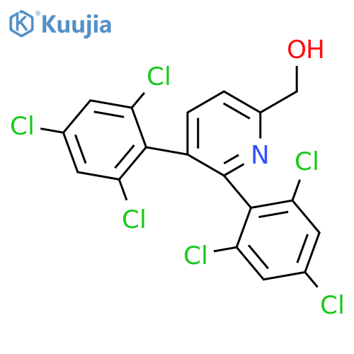2,3-Bis(2,4,6-trichlorophenyl)pyridine-6-methanol structure