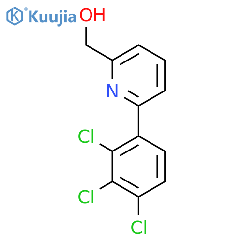 6-(2,3,4-Trichlorophenyl)pyridine-2-methanol structure