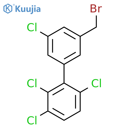 3'-(Bromomethyl)-2,3,6,5'-tetrachlorobiphenyl structure