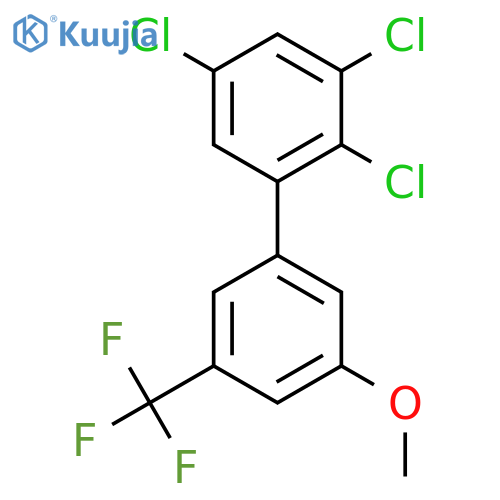 5'-Methoxy-2,3,5-trichloro-3'-(trifluoromethyl)biphenyl structure