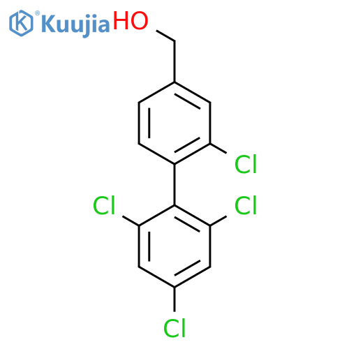2,2',4',6'-Tetrachlorobiphenyl-4-methanol structure