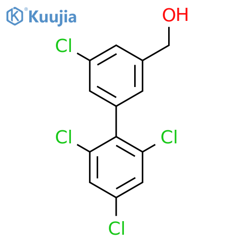 5,2',4',6'-Tetrachlorobiphenyl-3-methanol structure