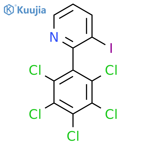 3-Iodo-2-(perchlorophenyl)pyridine structure