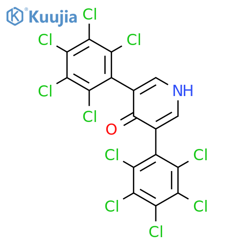 3,5-Bis(perchlorophenyl)-4-hydroxypyridine structure