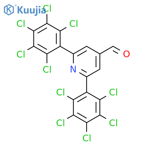 2,6-Bis(perchlorophenyl)isonicotinaldehyde structure