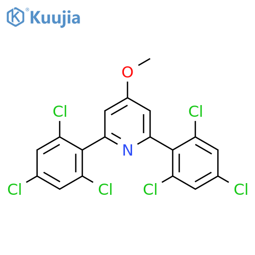 2,6-Bis(2,4,6-trichlorophenyl)-4-methoxypyridine structure