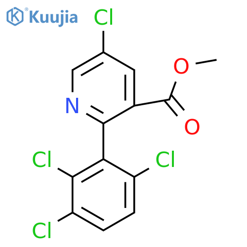 Methyl 5-chloro-2-(2,3,6-trichlorophenyl)nicotinate structure