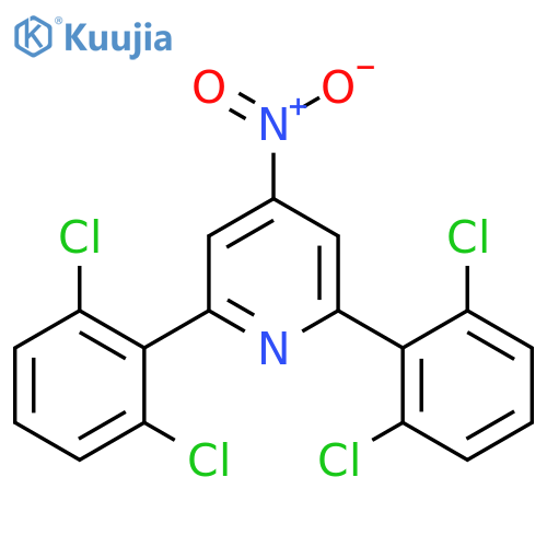 2,6-Bis(2,6-dichlorophenyl)-4-nitropyridine structure