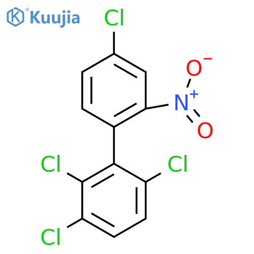 2'-Nitro-2,3,6,4'-Tetrachlorobiphenyl structure