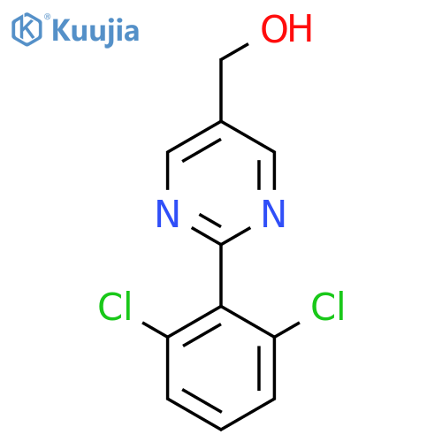 2-(2,6-Dichlorophenyl)pyrimidine-5-methanol structure