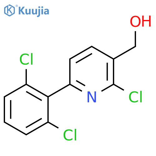 2-Chloro-6-(2,6-dichlorophenyl)pyridine-3-methanol structure