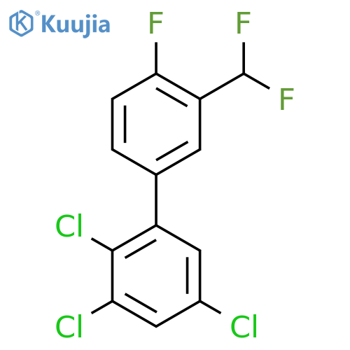 3'-(Difluoromethyl)-4'-fluoro-2,3,5-trichlorobiphenyl structure