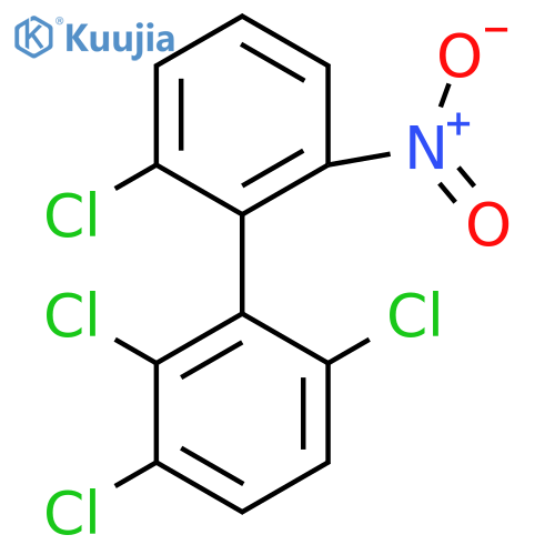 2'-Nitro-2,3,6,6'-Tetrachlorobiphenyl structure