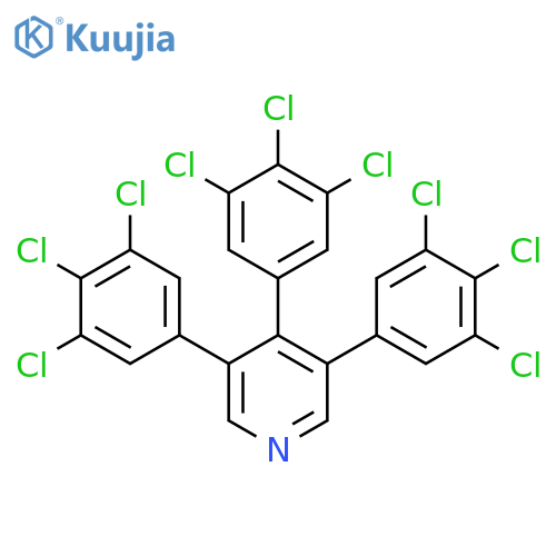 3,4,5-Tris(3,4,5-trichlorophenyl)pyridine structure