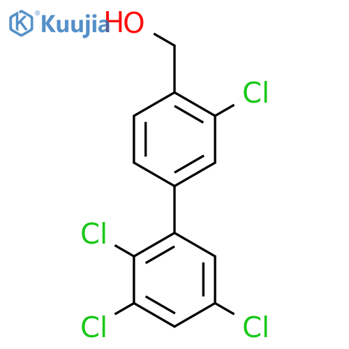 3,2',3',5'-Tetrachlorobiphenyl-4-methanol structure