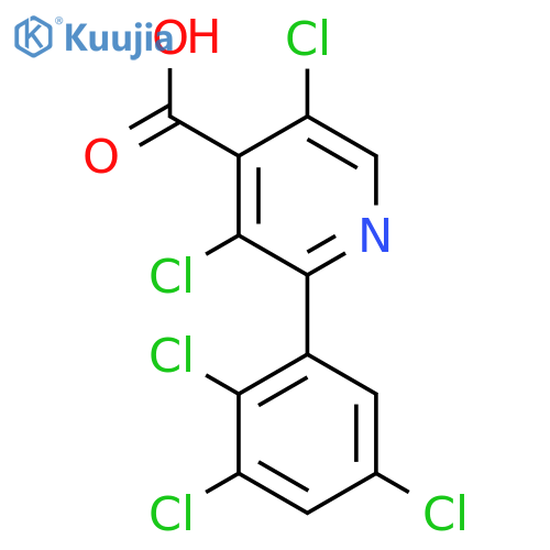3,5-Dichloro-2-(2,3,5-trichlorophenyl)isonicotinic acid structure