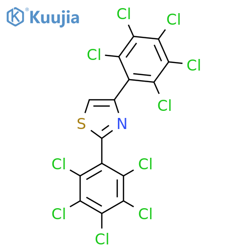 2,4-Bis(perchlorophenyl)thiazole structure