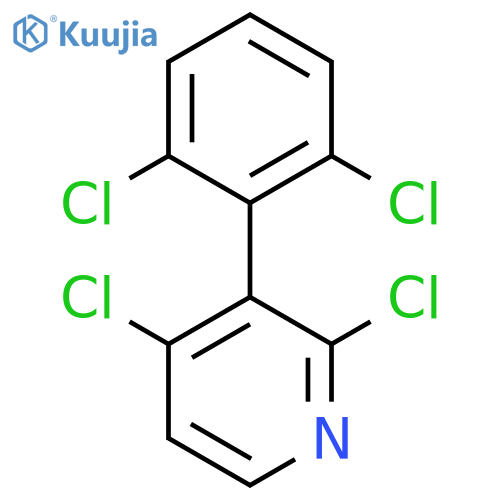 2,4-Dichloro-3-(2,6-dichlorophenyl)pyridine structure