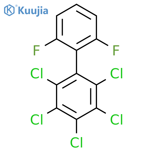2',6'-Difluoro-2,3,4,5,6-pentachlorobiphenyl structure