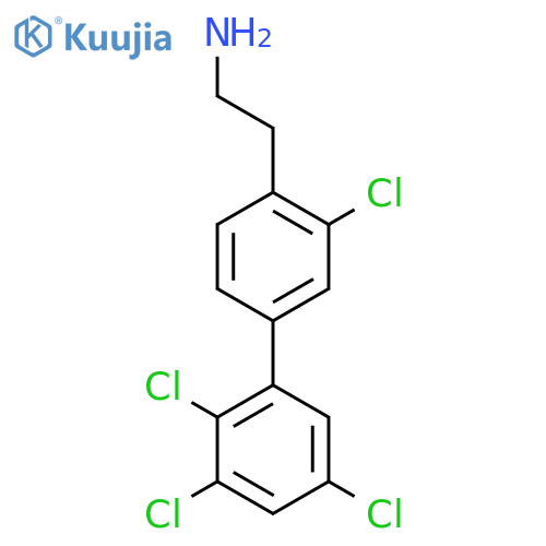 3,2',3',5'-Tetrachlorobiphenyl-4-ethylamine structure