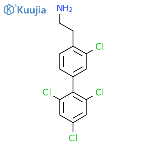 3,2',4',6'-Tetrachlorobiphenyl-4-ethylamine structure