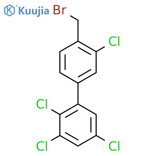 4'-(Bromomethyl)-2,3,5,3'-tetrachlorobiphenyl structure