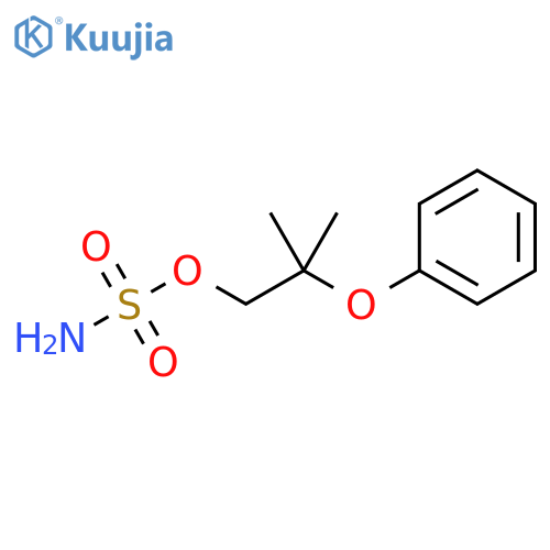 Sulfamic acid, 2-methyl-2-phenoxypropyl ester structure