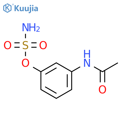 3-acetamidophenyl sulfamate structure