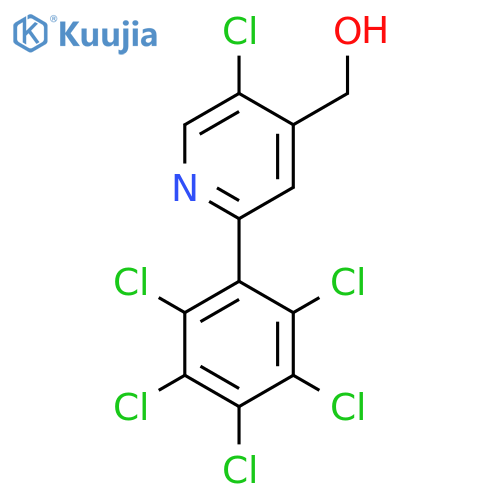 5-Chloro-2-(perchlorophenyl)pyridine-4-methanol structure