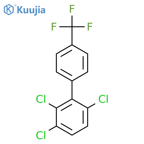 2,3,6-Trichloro-4'-(trifluoromethyl)biphenyl structure