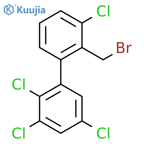2'-(Bromomethyl)-2,3,5,3'-tetrachlorobiphenyl structure