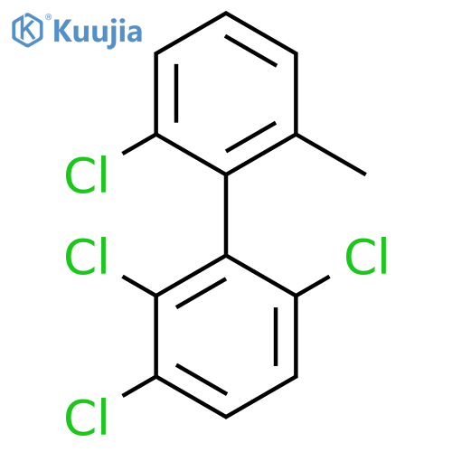 2'-Methyl-2,3,6,6'-tetrachlorobiphenyl structure