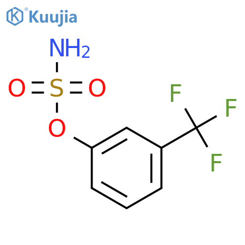 3-(trifluoromethyl)phenyl sulfamate structure