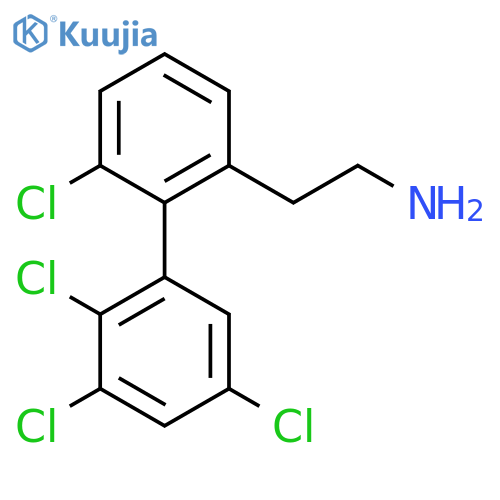 6,2',3',5'-Tetrachlorobiphenyl-2-ethylamine structure