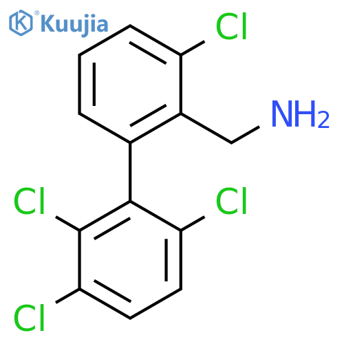 C-(3,2',3',6'-Tetrachlorobiphenyl-2-yl)-methylamine structure