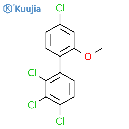 2'-Methoxy-2,3,4,4'-tetrachlorobiphenyl structure