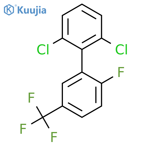 2,6-Dichloro-2'-fluoro-5'-trifluoromethyl-biphenyl structure
