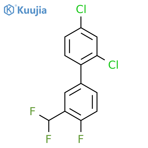 2,4-Dichloro-3'-difluoromethyl-4'-fluoro-biphenyl structure