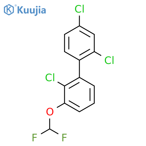 2'-Chloro-2,4-dichloro-3'-difluoromethoxy-biphenyl structure