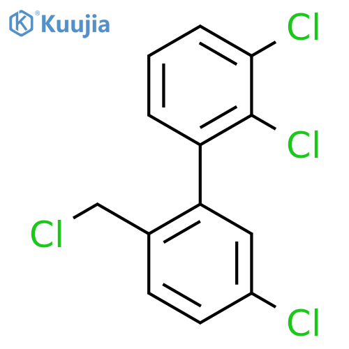 5'-Chloro-2'-chloromethyl-2,3-dichloro-biphenyl structure